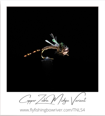 How To Tie The Copper Zebra Midge Variant Nymph Pattern