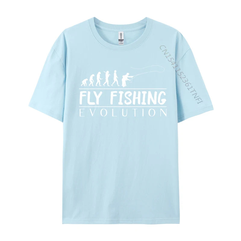 Load image into Gallery viewer, Fly Fishing Evolution T-Shirt
