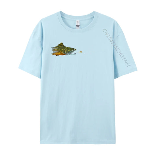 Brook Trout Fly Eat T-shirts