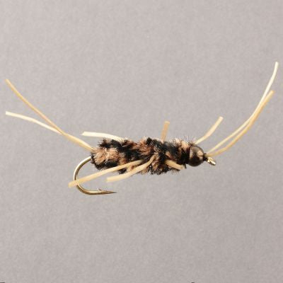 Blacksflies - Speckled Girdle Bug - BLACK/COFFEE - Hook Size #8