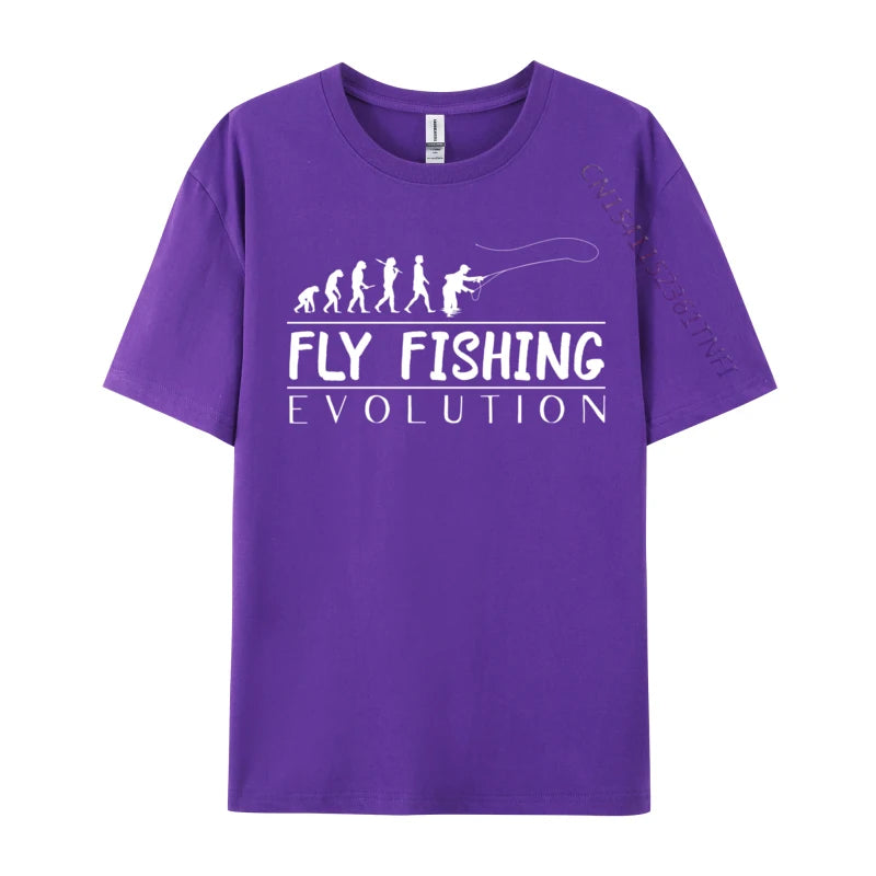 Load image into Gallery viewer, Fly Fishing Evolution T-Shirt
