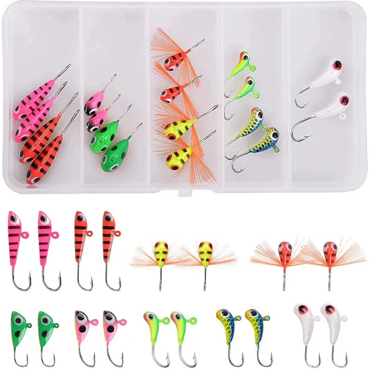 Ice Fishing Jig Head Kits