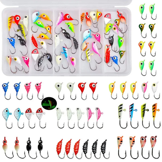 Ice Fishing Jig Head Kits