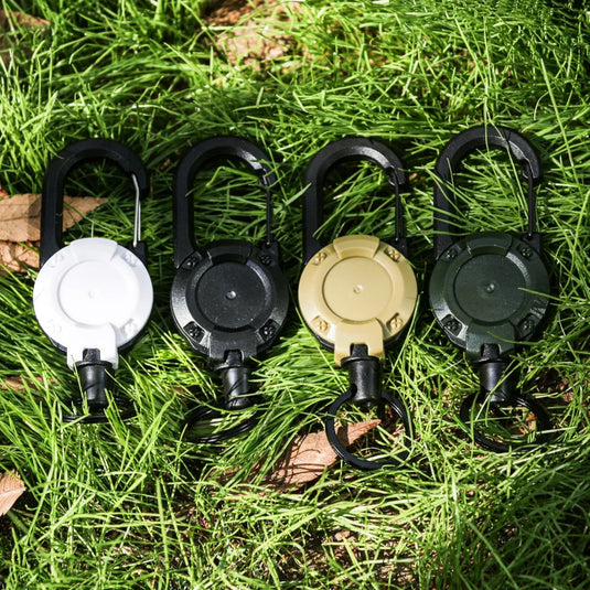 Fly Fishing Zinger with quick attach clip