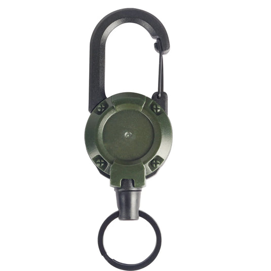 Fly Fishing Zinger with quick attach clip