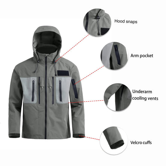 Men's Waterproof Wading Jacket