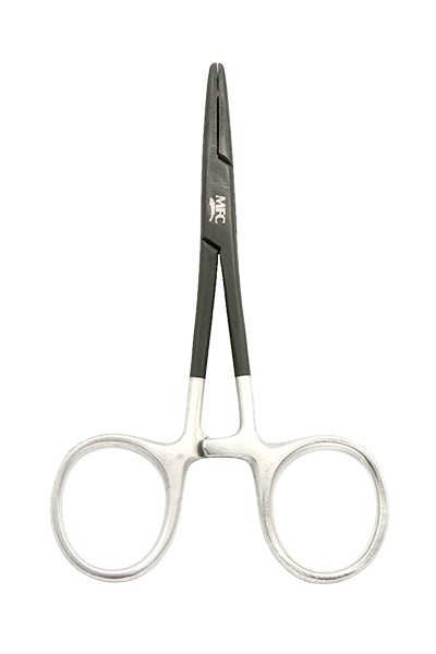 Load image into Gallery viewer, MFC - 5&quot; Straight Tip River Camo Forceps
