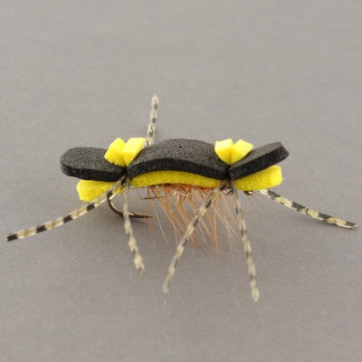 Chernobyl Ant - BLACK/YELLOW - Hook Size #10