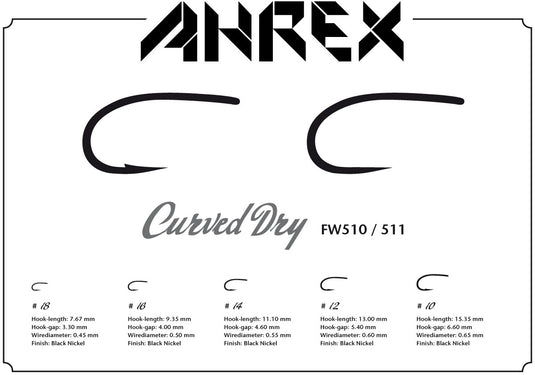 Ahrex - FW510 / CURVED DRY FLY