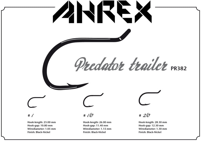 Load image into Gallery viewer, Ahrex - PR382 / PREDATOR TRAILER HOOK, BARBED
