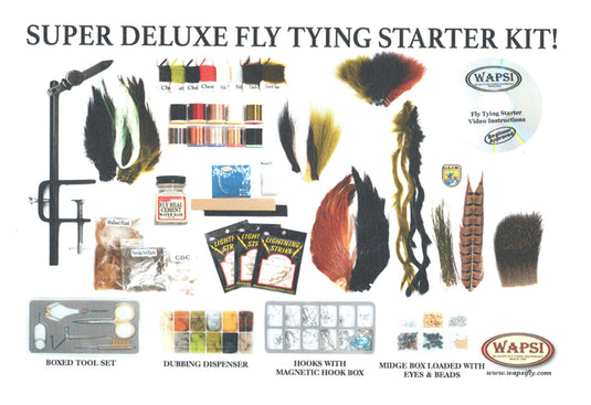 Wapsi - Super Deluxe Fly Tying Starter Kit