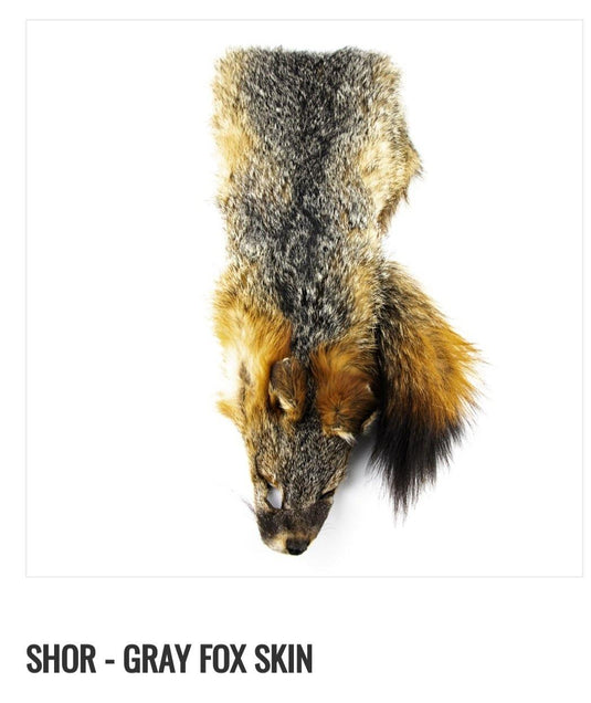 Shor - Gray Fox Skin - Rocky Mountain Fly Shop