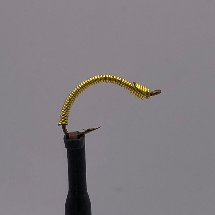 Wire Worm - GOLD - Hook Size #12