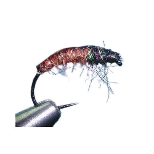 Czech Nymph - BROWN/BLACK - Hook Size #14