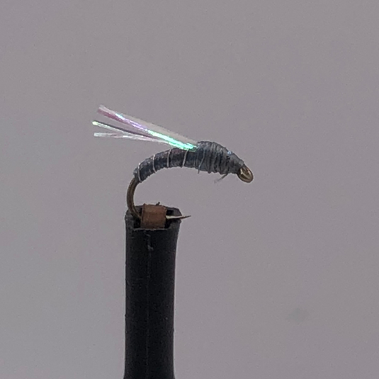 UV Sparkle Midge - BLUE - Hook Size # 16
