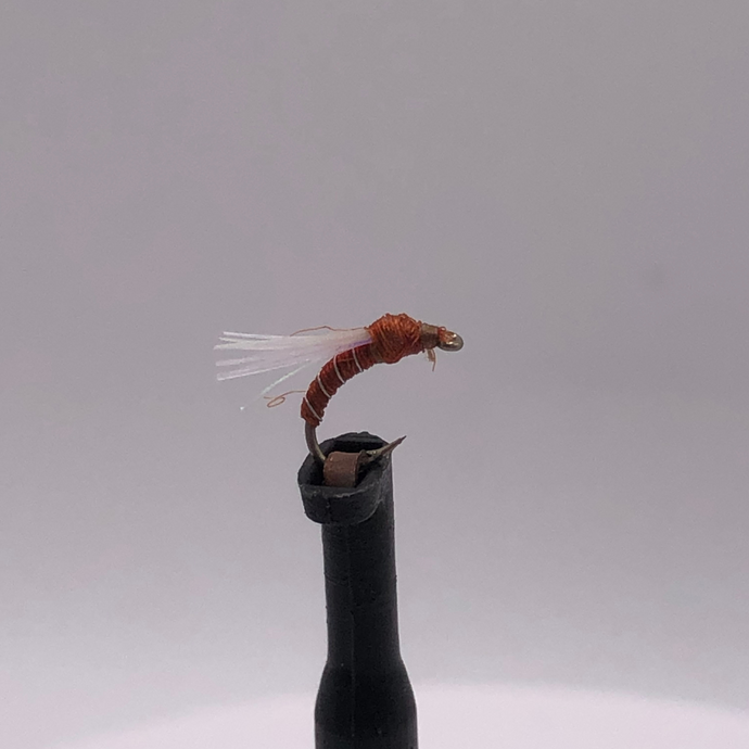 UV Sparkle Midge - BROWN - Hook Size # 16