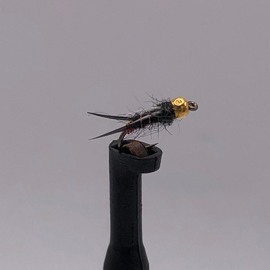 Pseudo Prince Nymph - BLACK - Hook Size #18