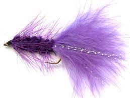 Krystal Bugger - purple - Hook Size # 8