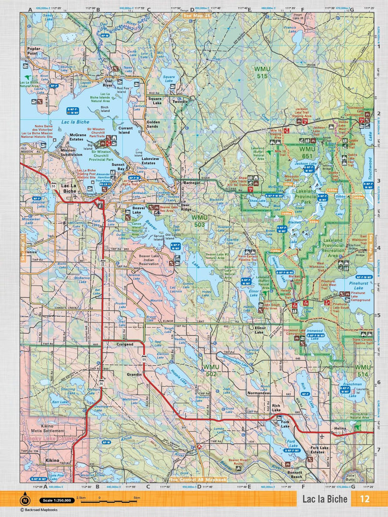 Load image into Gallery viewer, BACKROAD MAPBOOKS - NORTHERN ALBERTA - 4TH EDITION
