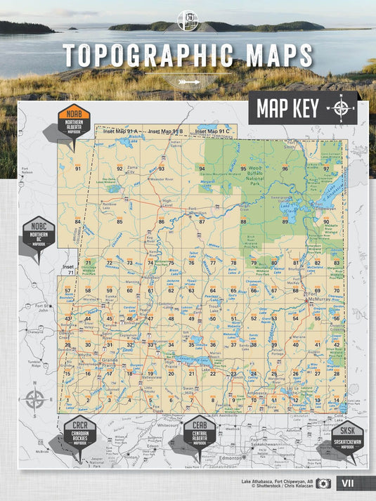 BACKROAD MAPBOOKS - NORTHERN ALBERTA - 4TH EDITION