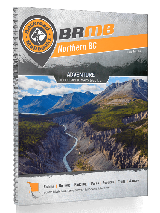 BACKROAD MAPBOOKS - NORTHERN BC - 6TH EDITION