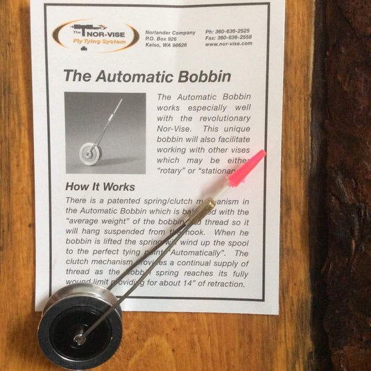 Nor-vise Automatic Fly Tying Bobbin - Rocky Mountain Fly Shop