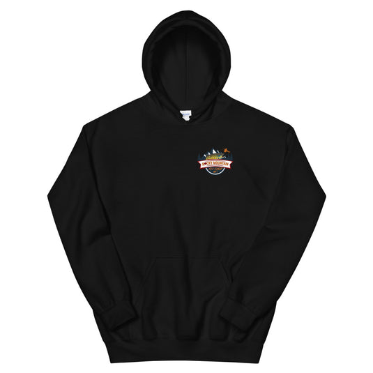 Rocky Mountain Fly Shop - Squatchy Brown Trout Unisex Hoodie