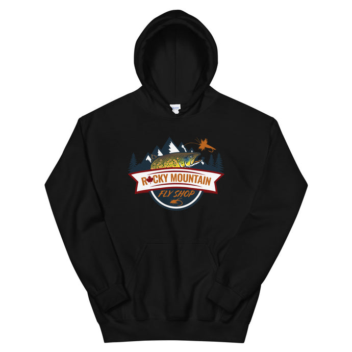 Rocky Mountain Fly Shop - RMFS Logo Unisex Hoodie