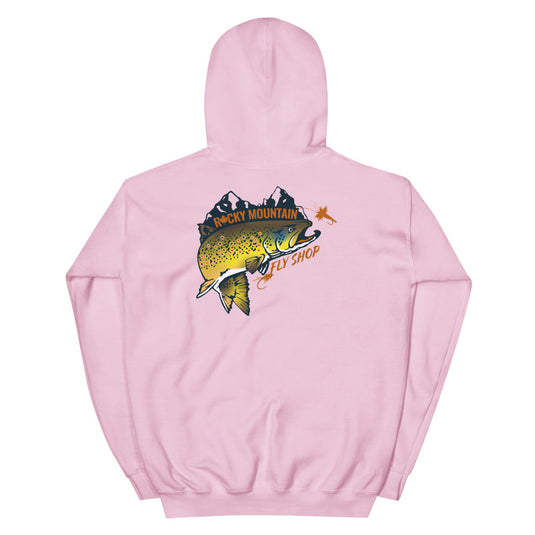 Rocky Mountain Fly Shop - Rocky Mountain & Logo Unisex Hoodie