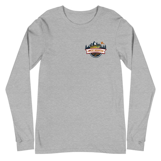 Rocky Mountain Fly Shop - Rocky Mountain & Logo Unisex Long Sleeve Tee