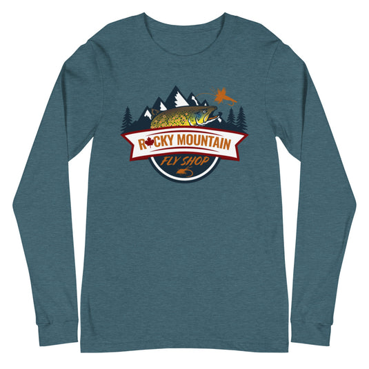 Rocky Mountain Fly Shop - RMFS Logo Unisex Long Sleeve Tee