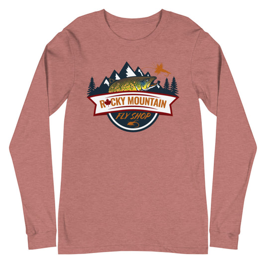 Rocky Mountain Fly Shop - RMFS Logo Unisex Long Sleeve Tee