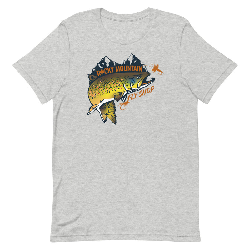 Load image into Gallery viewer, Rocky Mountain Fly Shop - Rocky Mountain Short-Sleeve Unisex T-Shirt
