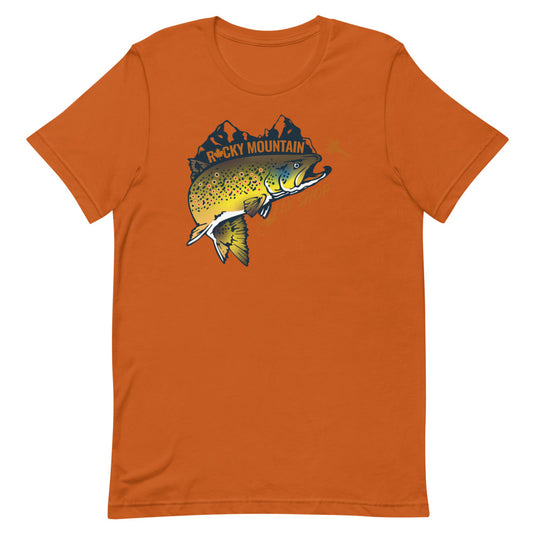 Rocky Mountain Fly Shop - Rocky Mountain Short-Sleeve Unisex T-Shirt