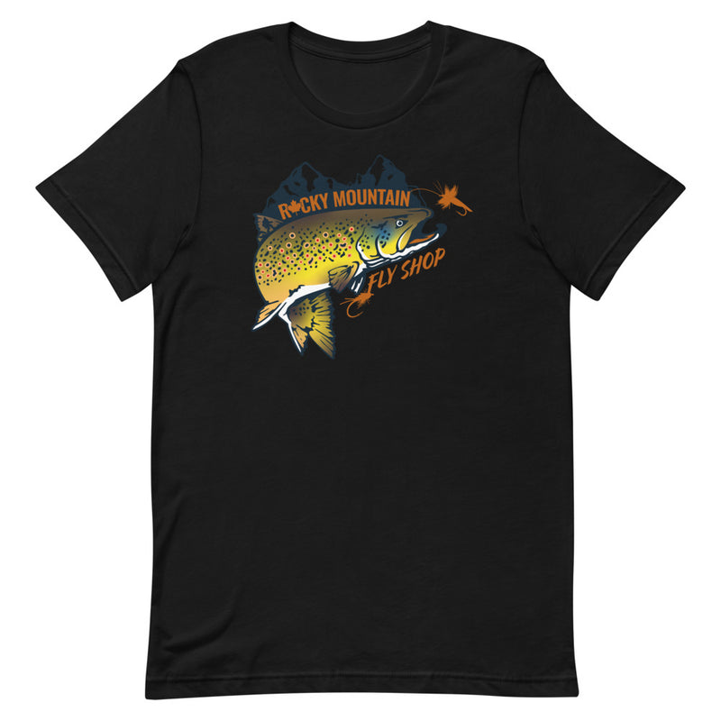 Load image into Gallery viewer, Rocky Mountain Fly Shop - Rocky Mountain Short-Sleeve Unisex T-Shirt
