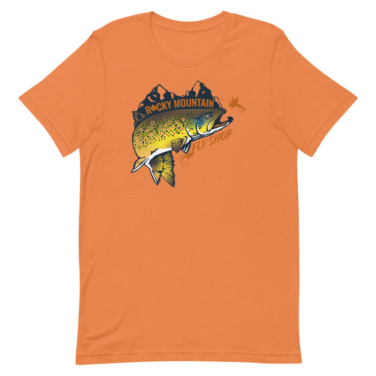 Rocky Mountain Fly Shop - Rocky Mountain Short-Sleeve Unisex T-Shirt