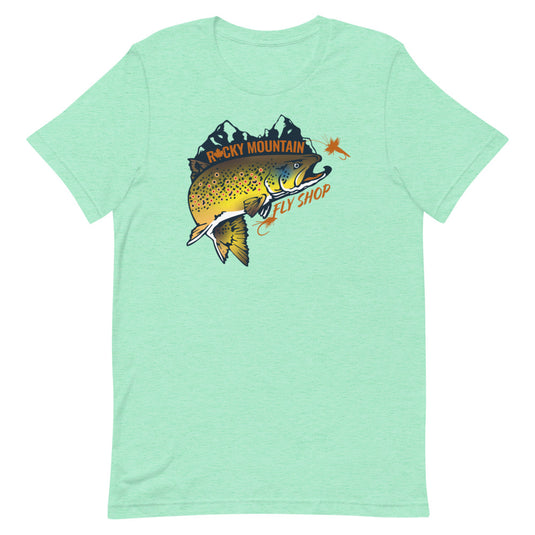 Rocky Mountain Fly Shop - Rocky Mountain Short-Sleeve Unisex T-Shirt