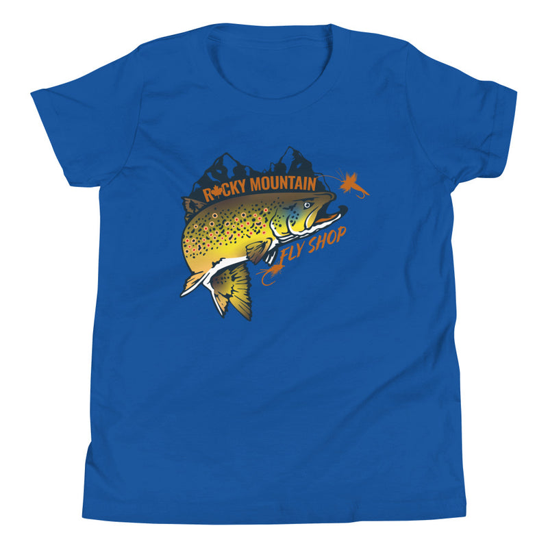 Rocky Mountain - Youth Short Sleeve T-Shirt – Rocky Mountain Fly Shop